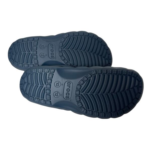 NWT CROCS Men’s Classic Lined Overpuff Clog in Nightfall Navy Blue 10 main image 7